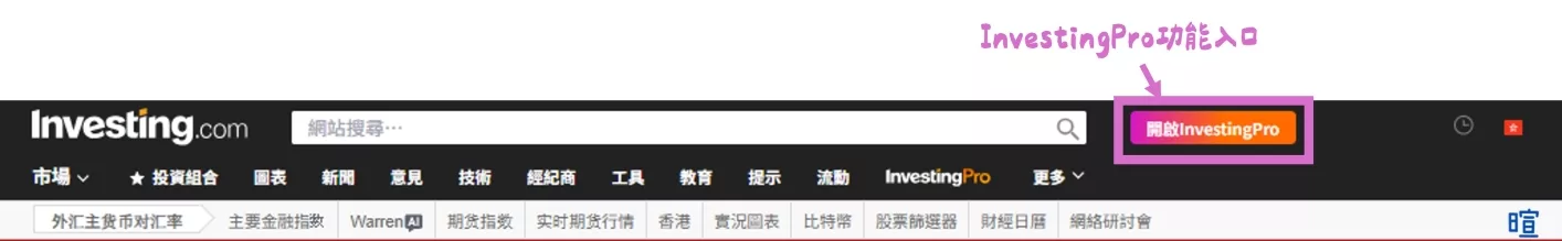 InvesintPro功能入口位置 InvesintPro功能入口位置
