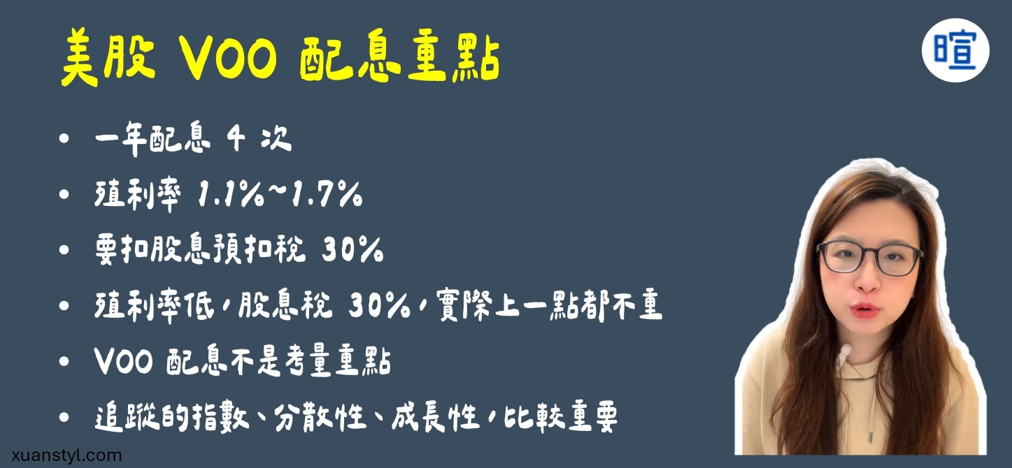 美股 VOO 是什麼?怎麼買?SPY、IVV、VTI、SPYM 差別在哪? VOO ETF 的配息重點(字卡版)