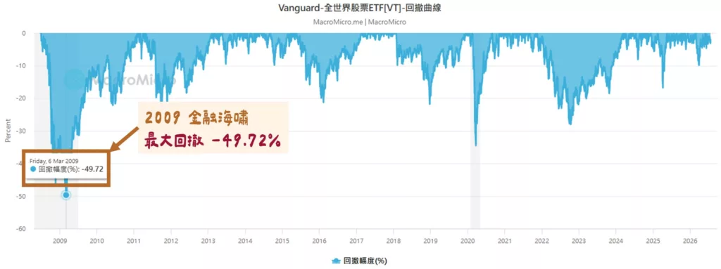 VT 是什麼?2026 VT 國家配置、成分股、報酬率、配息分析 VT 最大回檔